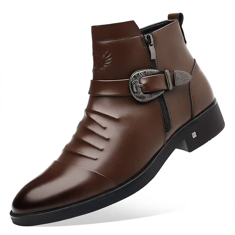 Herren-Business-Stiefel, wasserabweisend, warm