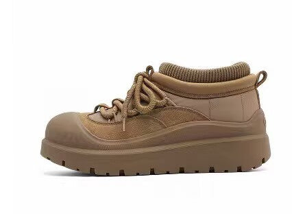 Gefütterte Herren-Kurzstiefel aus Leder