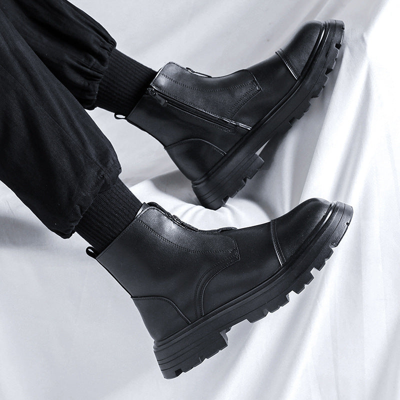 Modische Herren-Chelsea-Stiefeletten 51385-R