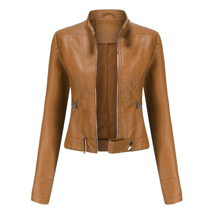 Drune | Kurze Bikerjacke Für Frauen - Langarm