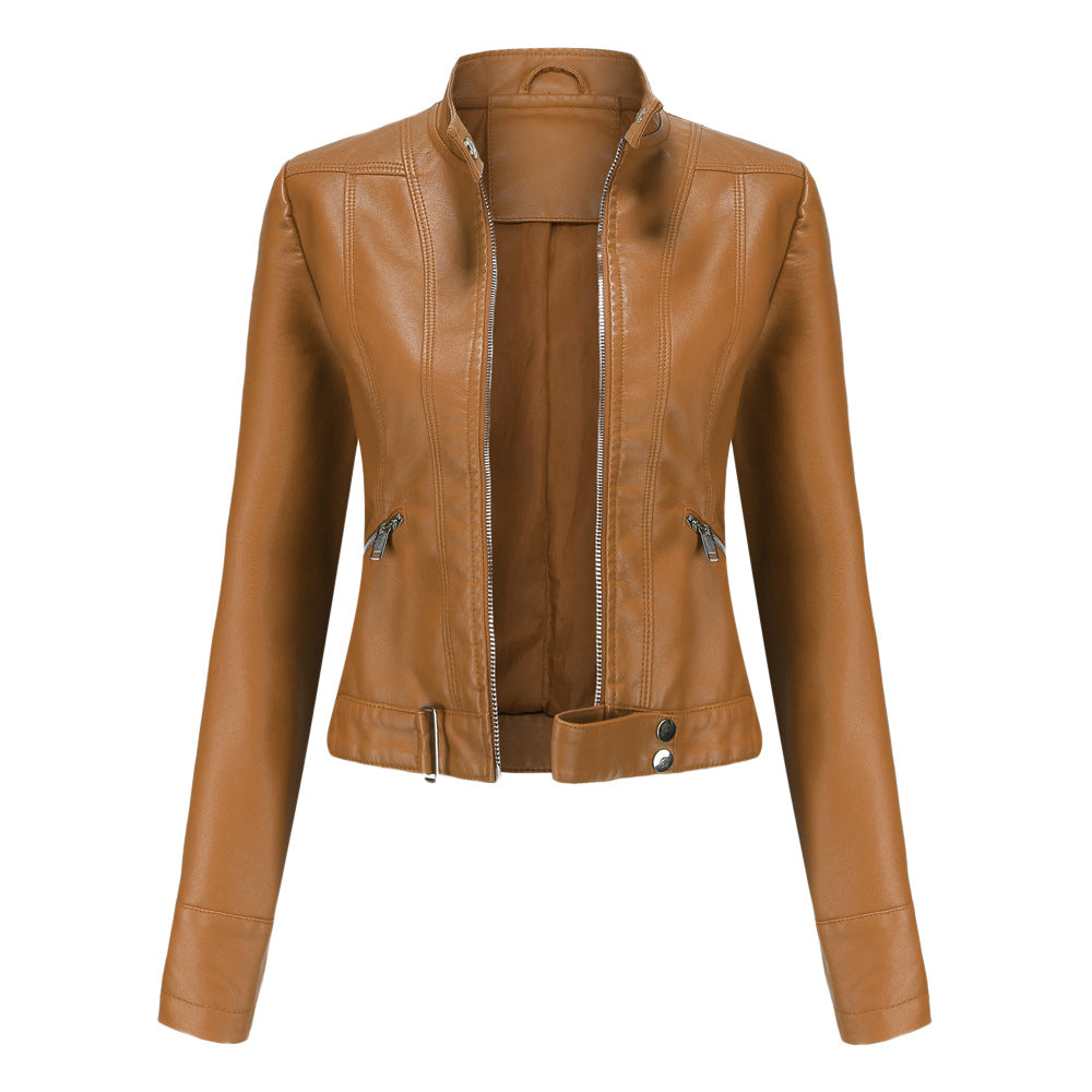 Drune | Damen Stehkragenjacke - Schmaler Schnitt