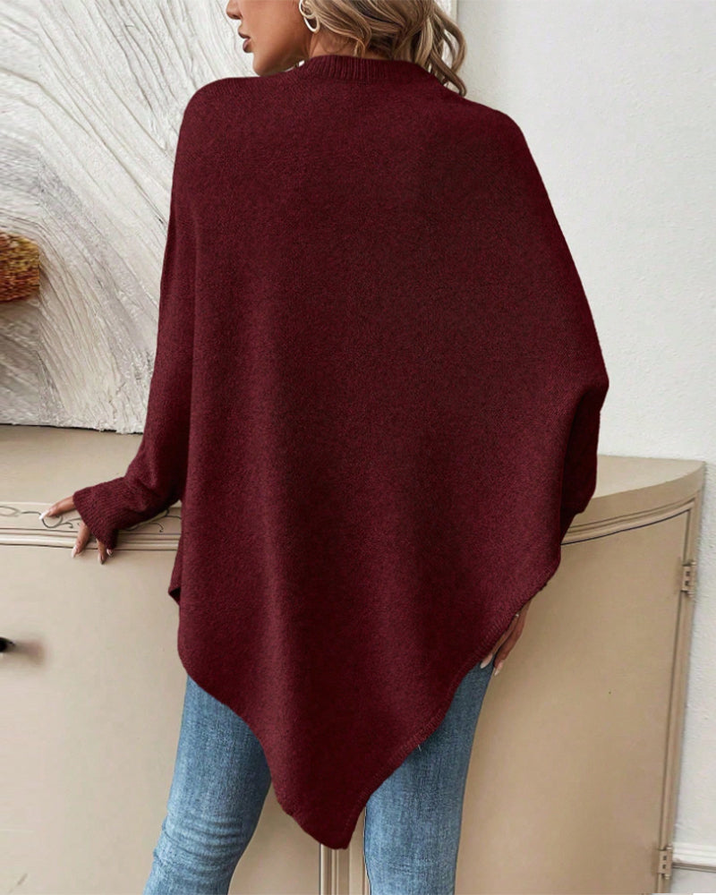 Drune | Weites Sweatshirt mit Fledermausärmeln