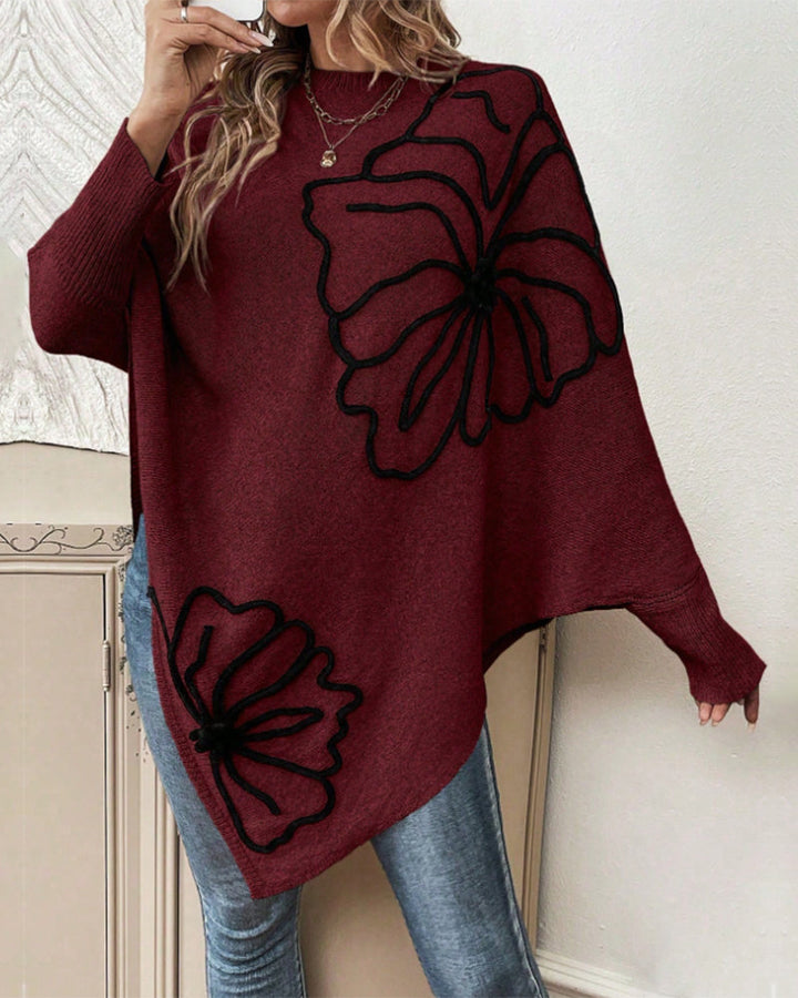 Drune | Weites Sweatshirt mit Fledermausärmeln