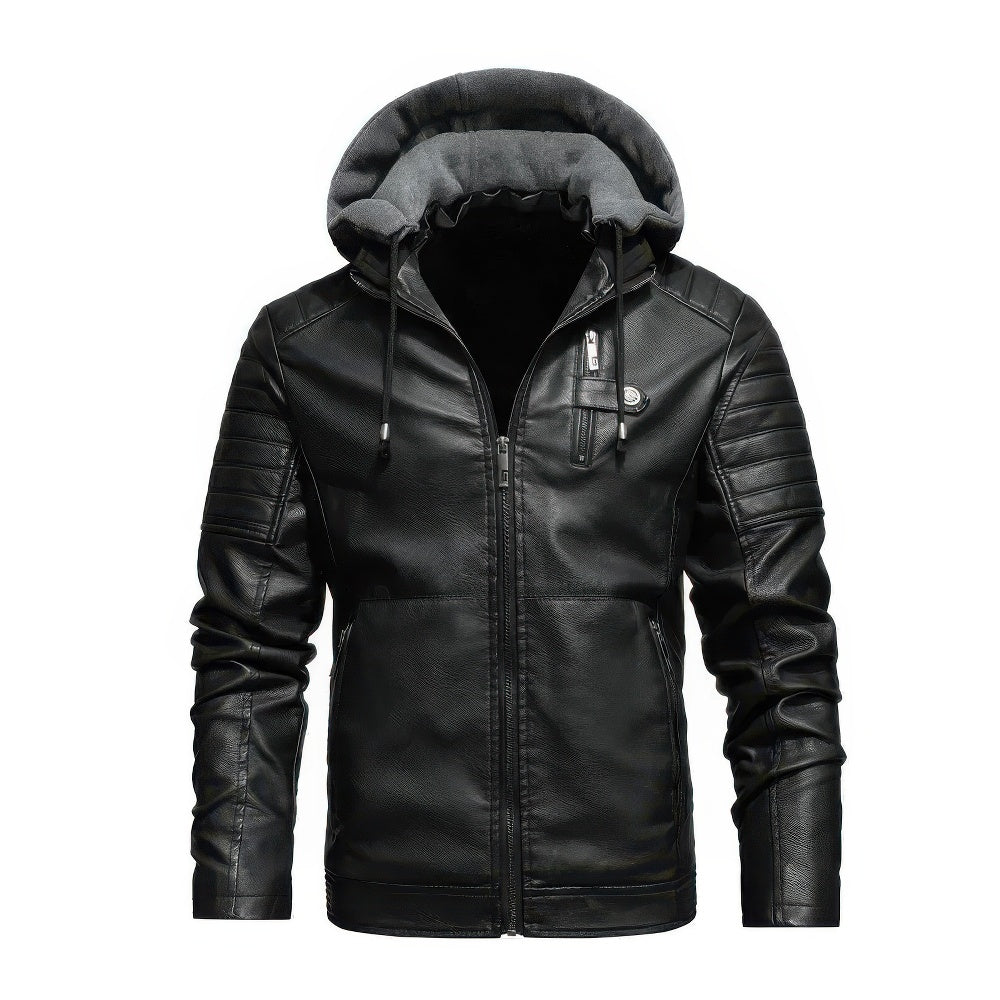 Drune | Winterjacke mit Kapuze für Herren - Luxus und Komfort