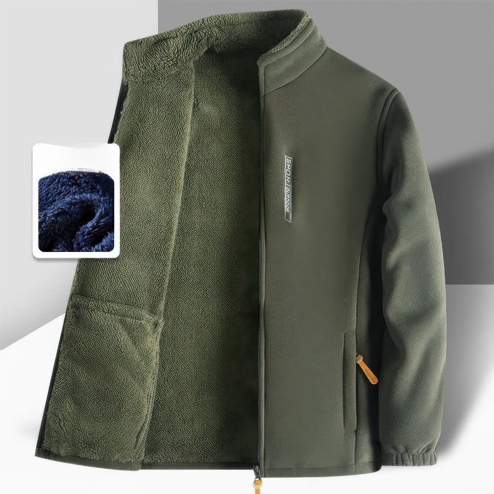 Drune | Fleece-lined winter jacket - Comfortable and stylish