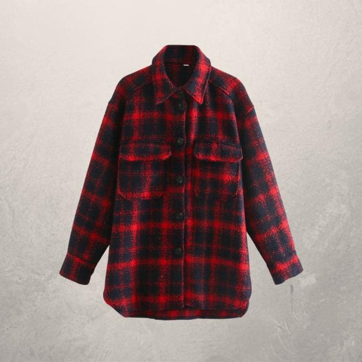Drune | Shirtjacke - Oversized Fit - Weich und Leicht - Knopfverschluss und Brusttaschen