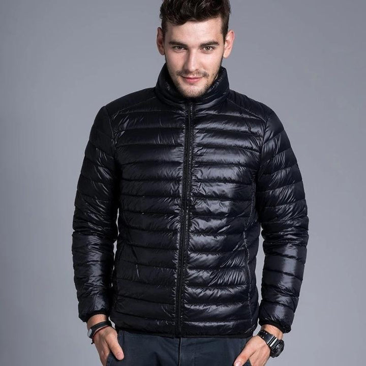 Drune | Pufferjacke Winddicht und Warm Steppdesign Reguläre Passform Reißverschlussverschluss