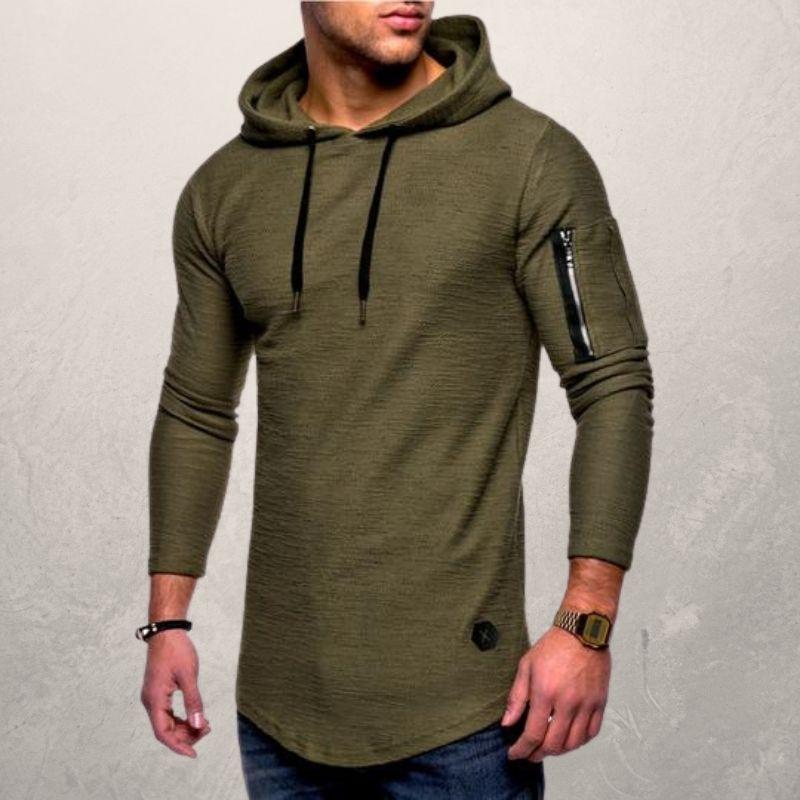 Drune | Stylisches Kapuzenpullover T-Shirt