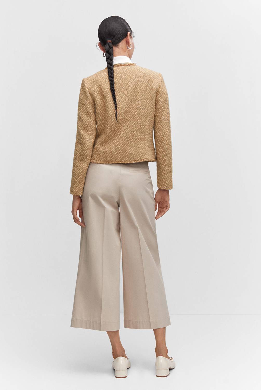 Drune | Kurze Tweedjacke