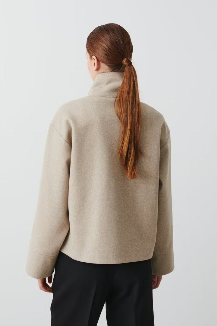 Drune | Klassischer Damen Peacoat mit Langen Ärmeln