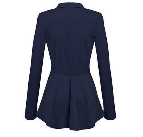Drune | feminine Revers-Doppelreiher-Blazer