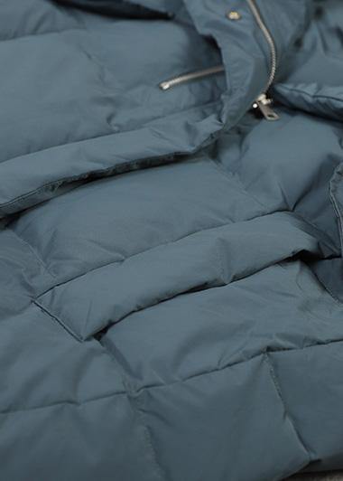 Drune | grau grün Überbekleidung Plus Size Jacken & Mäntel ärmellos Stehkragen Winter Überbekleidung