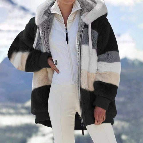 Drune | Fleecejacke mit Kapuze