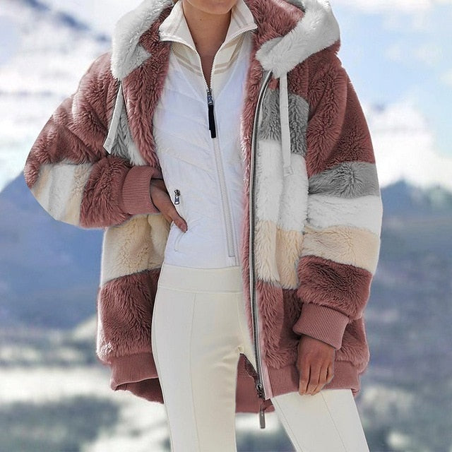 Drune | Fleecejacke mit Kapuze