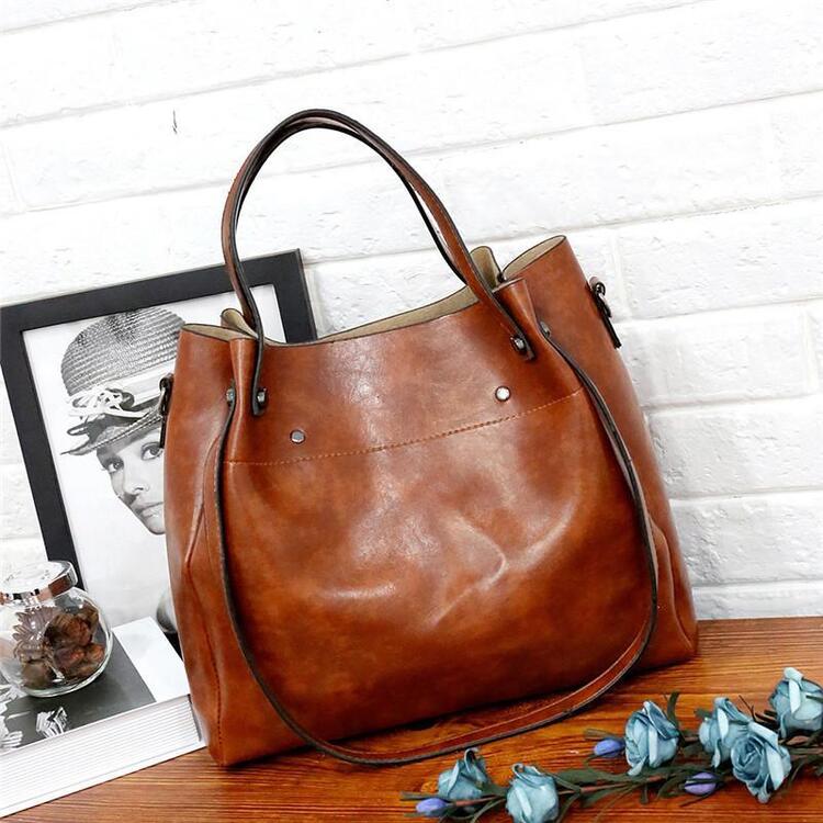 Drune | 4 Teiliges Weinlese Handtaschensatz Für Damen