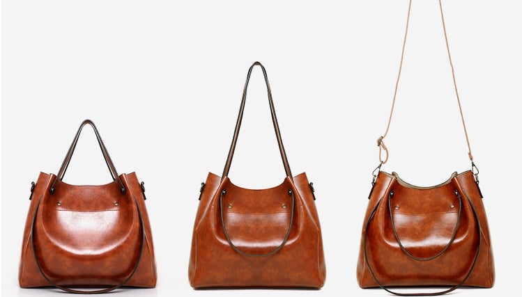 Drune | 4 Teiliges Weinlese Handtaschensatz Für Damen