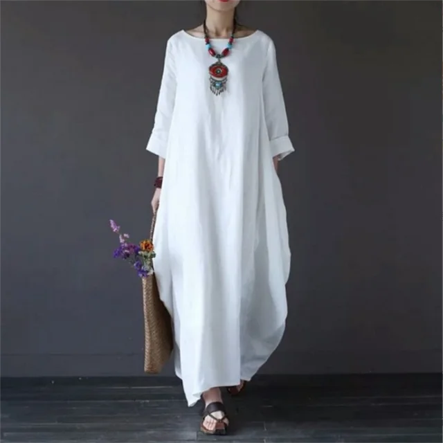 Drune | Damen Baumwollkleid – Komfort & Stil