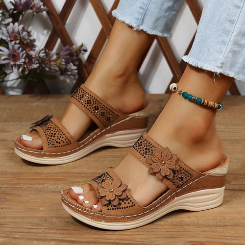 Drune - Orthopädische Blumen Sandalen