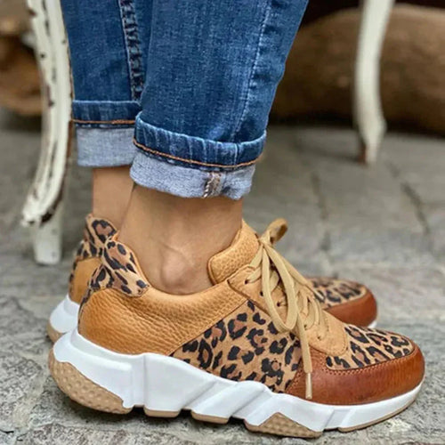 Drune | Bequeme Leoparden Sneakers