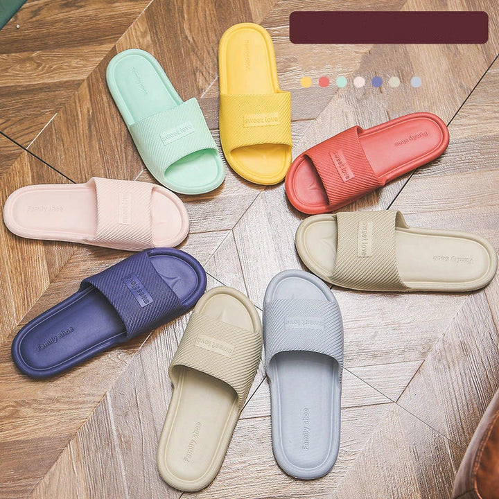 Drune – Rutschfeste Sommer-Flip-Flops für Damen: Bequeme Hausschuhe für den Innenbereich, wasserdichtes EVA-Material