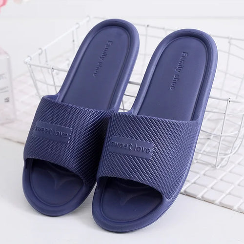 Drune – Rutschfeste Sommer-Flip-Flops für Damen: Bequeme Hausschuhe für den Innenbereich, wasserdichtes EVA-Material