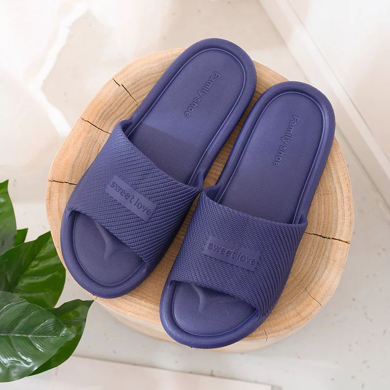 Drune – Rutschfeste Sommer-Flip-Flops für Damen: Bequeme Hausschuhe für den Innenbereich, wasserdichtes EVA-Material