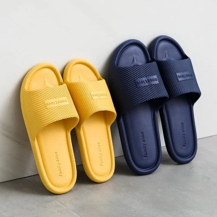 Drune – Rutschfeste Sommer-Flip-Flops für Damen: Bequeme Hausschuhe für den Innenbereich, wasserdichtes EVA-Material