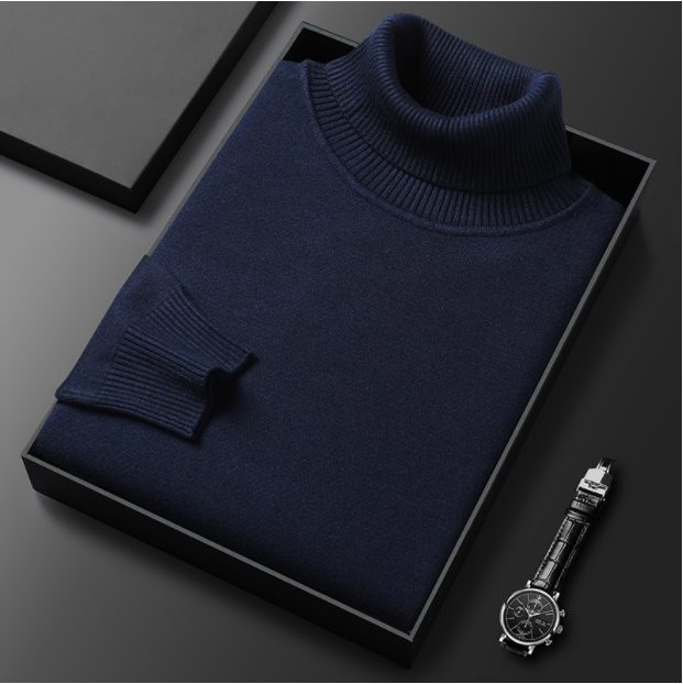 Drune | Herren-Rollkragenpullover aus Feinstrick