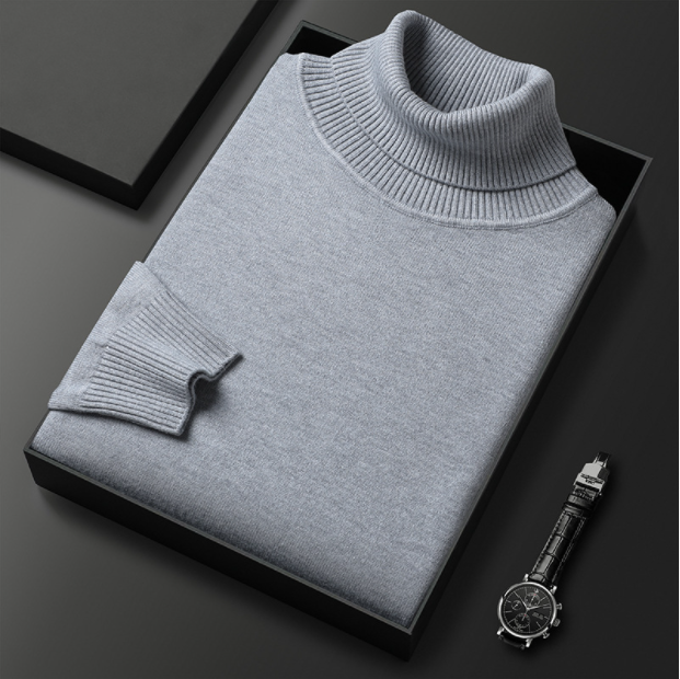 Drune | Herren-Rollkragenpullover aus Feinstrick