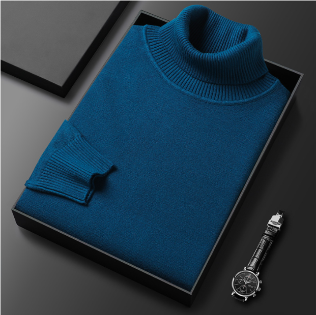 Drune | Herren-Rollkragenpullover aus Feinstrick