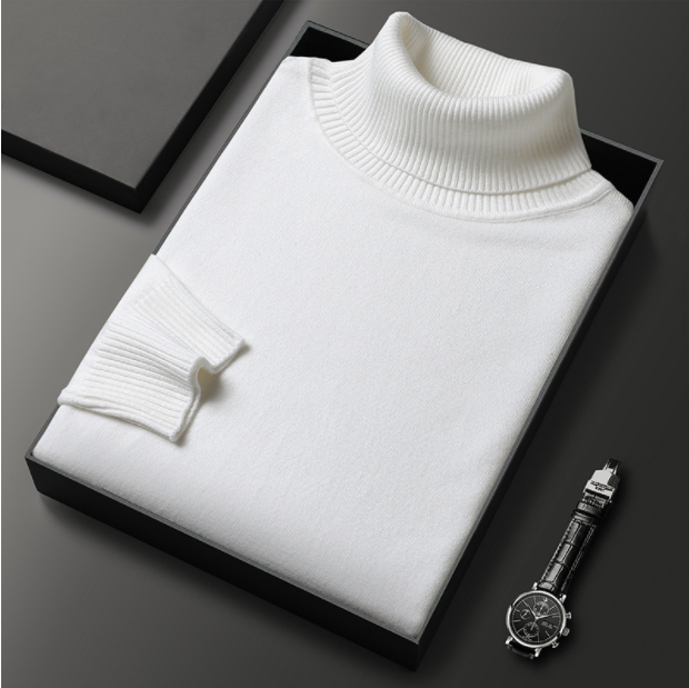 Drune | Herren-Rollkragenpullover aus Feinstrick