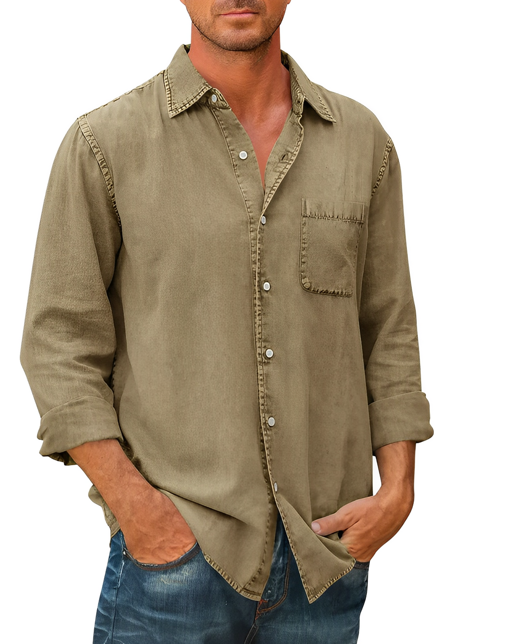 Drune - Denim Hemd