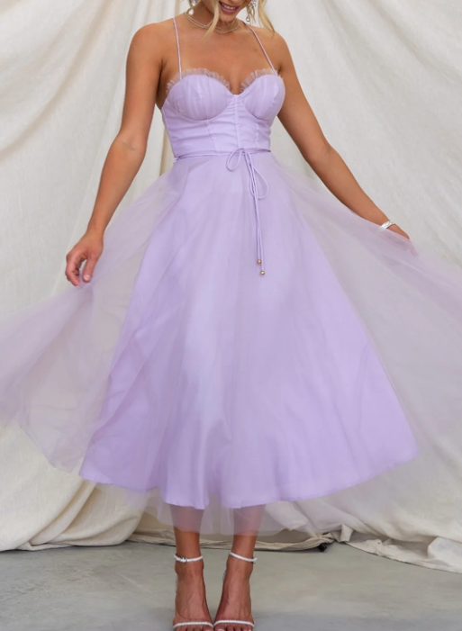 Drune | Ärmelloses Midi Kleid