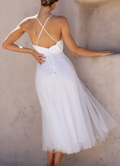 Drune | Ärmelloses Midi Kleid