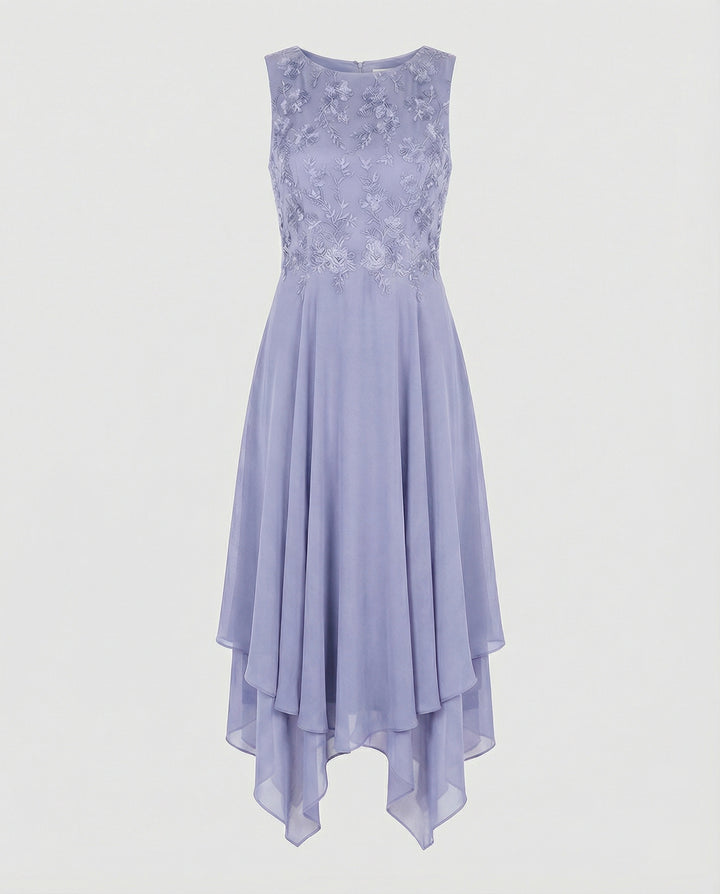 Drune - Damen Elegantes Sommerkleid Leicht & Feminin Geschnitten