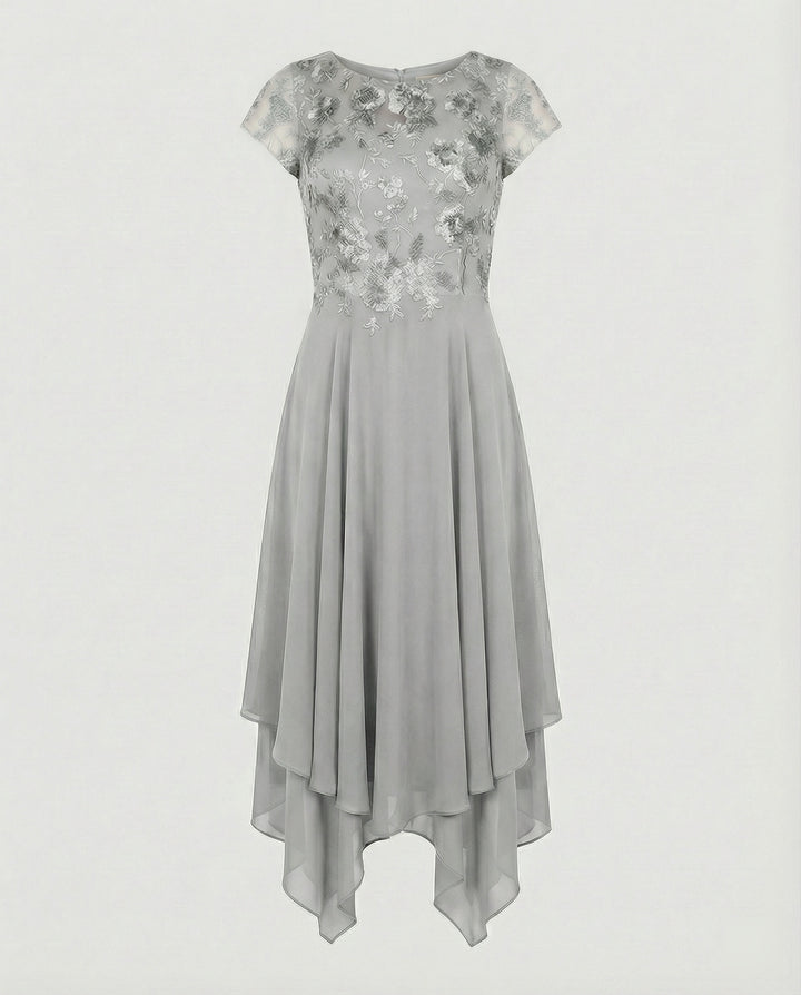 Drune - Damen Elegantes Sommerkleid Leicht & Feminin Geschnitten