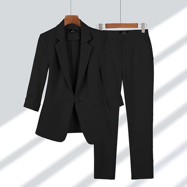 Drune | Eleganter Damenblazer und Hosenanzug
