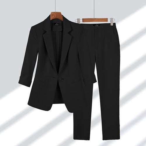 Drune | Eleganter Damenblazer und Hosenanzug