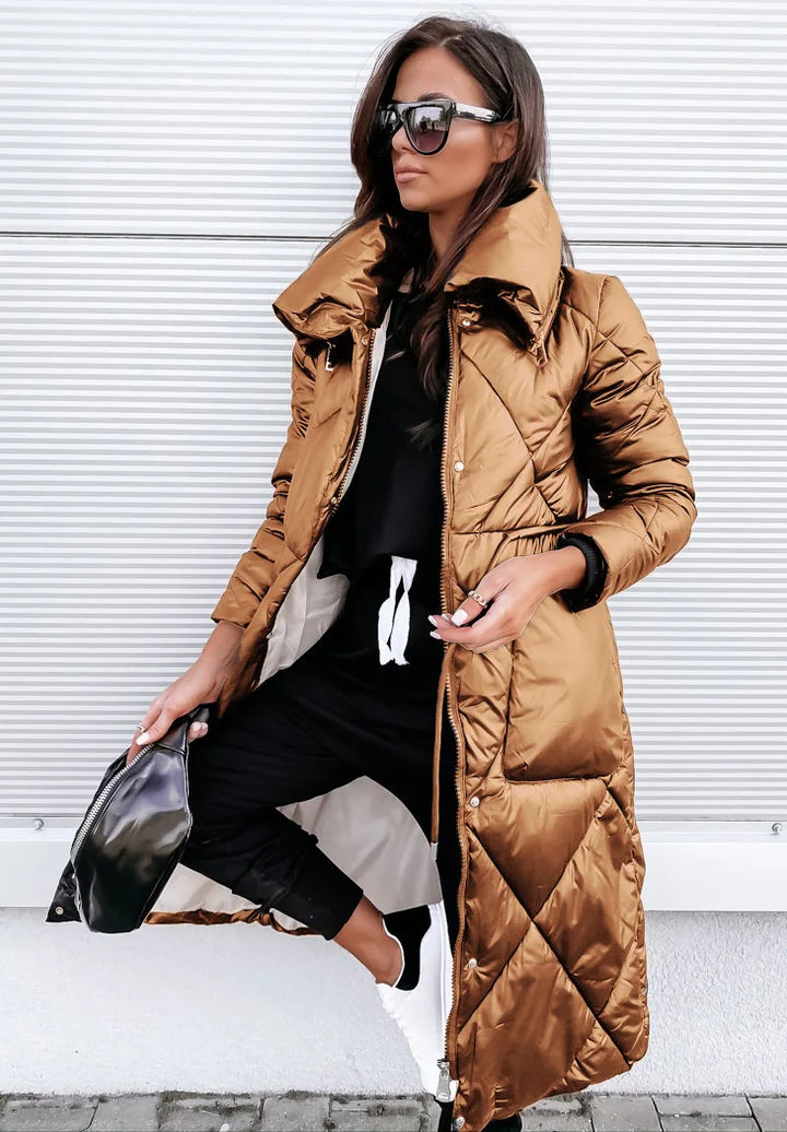 Drune | Baumwollene Gesteppte Parka-Jacke