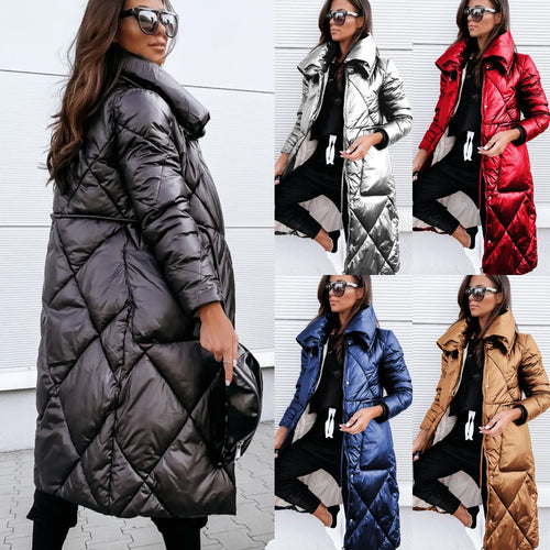 Drune | Baumwollene Gesteppte Parka-Jacke