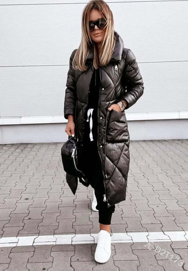 Drune | Baumwollene Gesteppte Parka-Jacke