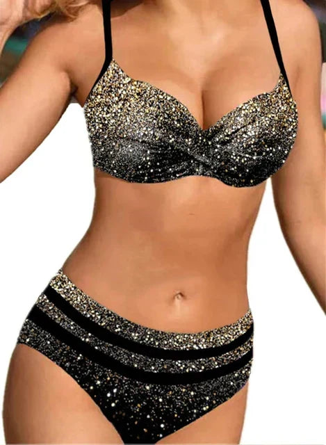 Drune | Zweiteiliger Bikini mit Print