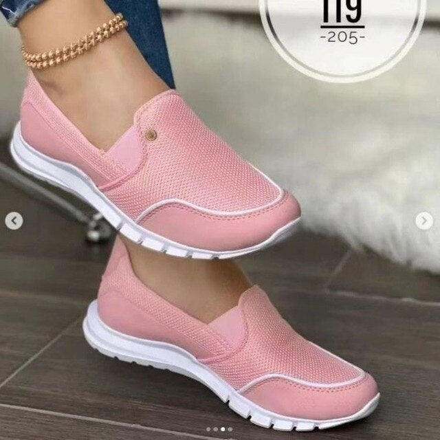 Drune | I Alltägliche Atmungsaktive Orthopädische Sneaker Amy