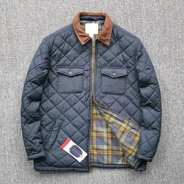 Drune | Lange Wasserjacke mit Verstellbarem Bund Ohne Kapuze für Damen Ideal für Herbst Winter