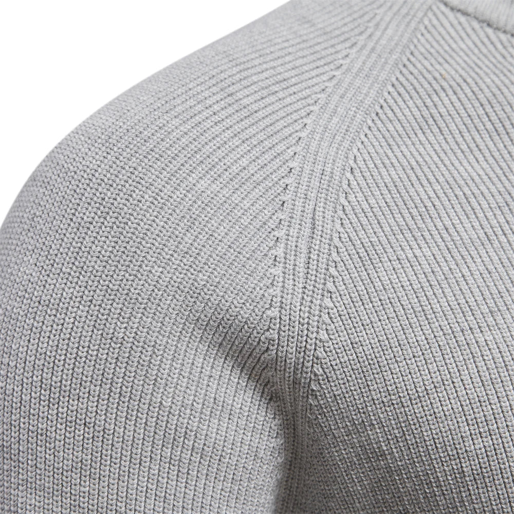 Drune | Strickjacke mit Half-zip Wollmischung Elegant, Warm