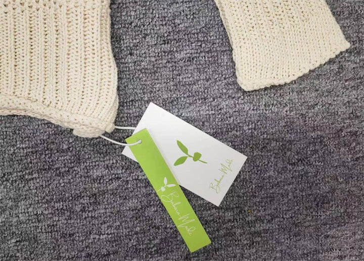 Drune | Unifarbener Langärmeliger Pullover