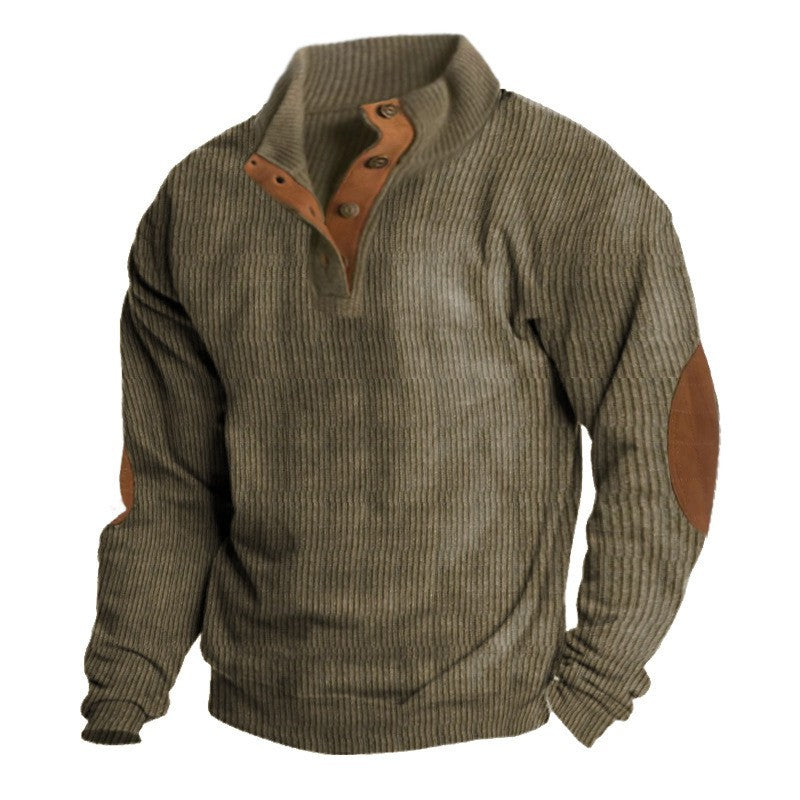 Drune | Strukturierter Ripp Herrenpullover