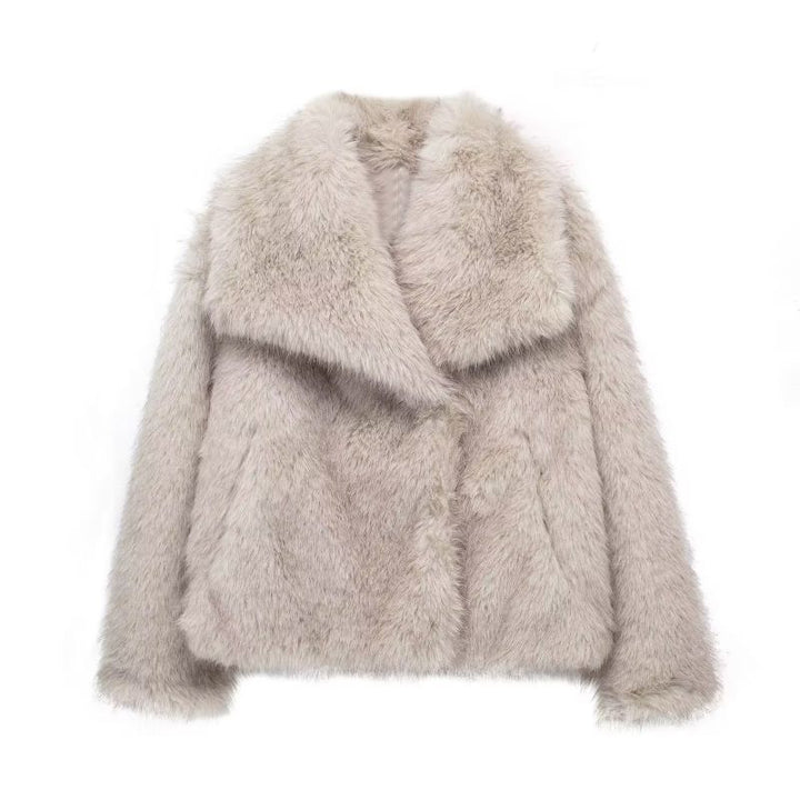 Drune | Damen-Felljacke
