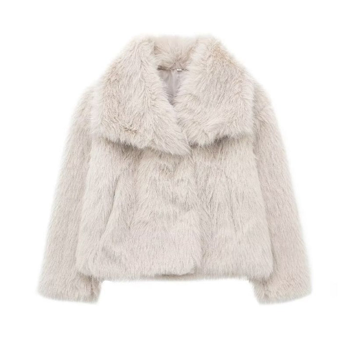 Drune | Damen-Felljacke