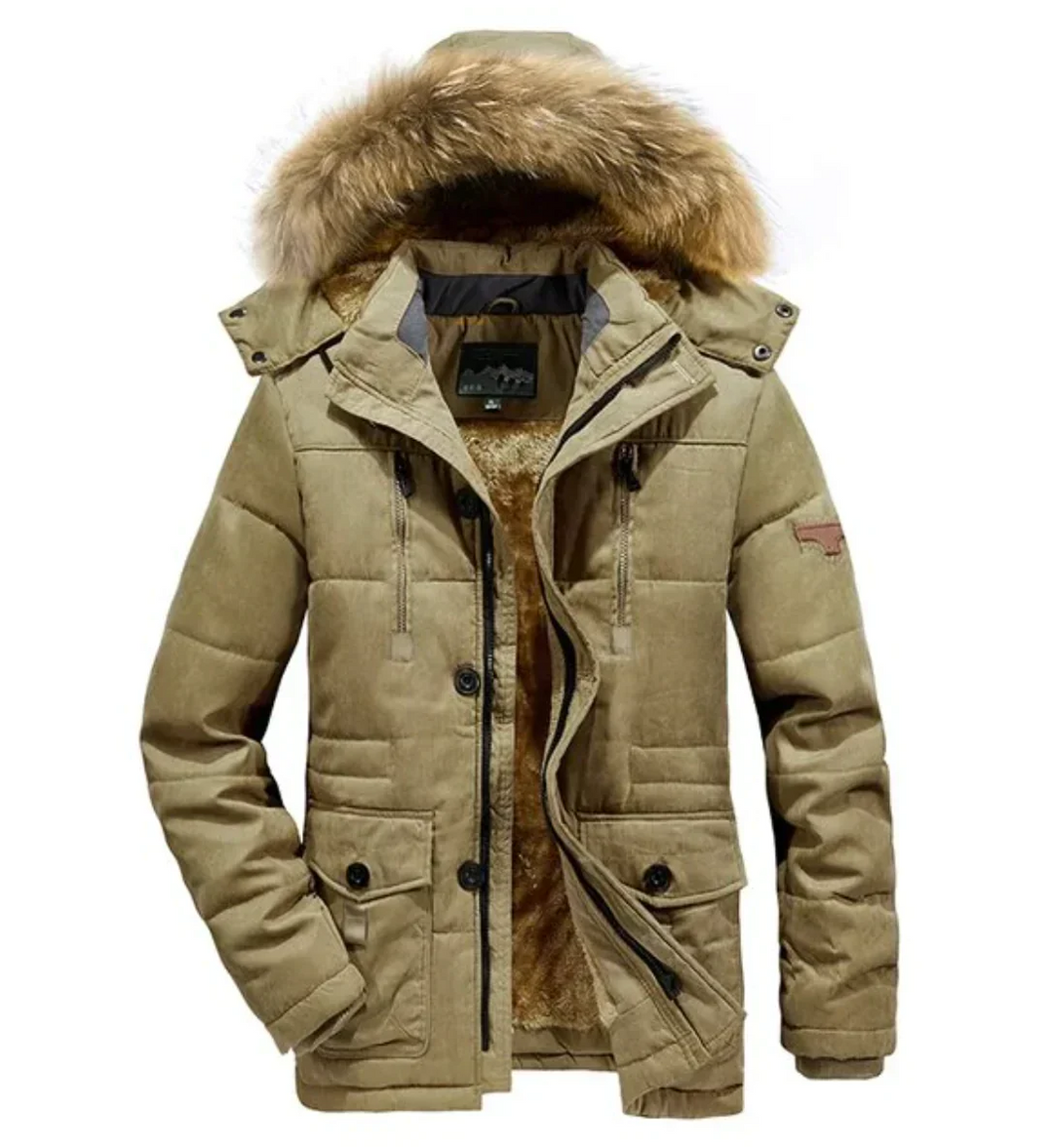 Drune | Warme Winterjacke mit Kapuze